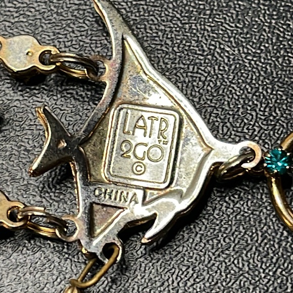 Rare LATR 2 GO Lunch at the Ritz “Angel Fish” Bracelet - Picture 6 of 6